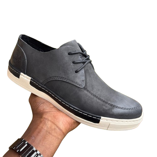 Timberland Men's Cedar Bay Leather Derby Sneakers – Black